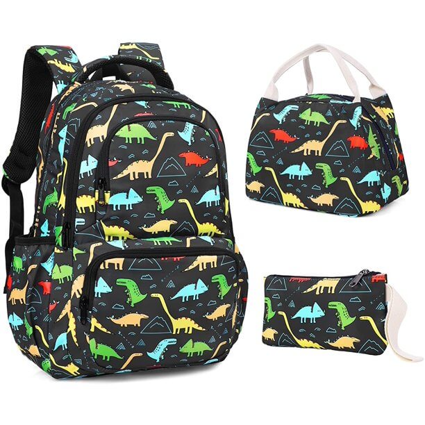 Dinosaur School Bag Set