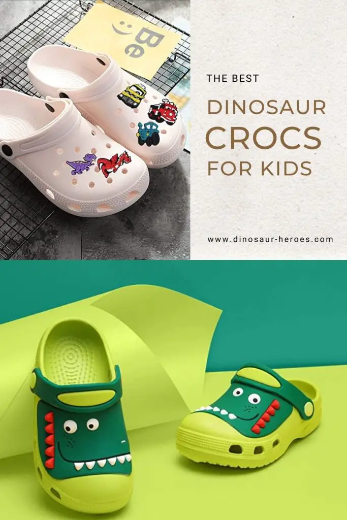 Dinosaur Crocs for Kids