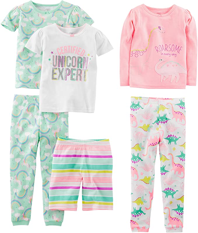 Dinosaur Pyjamas Set for Girls